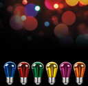 Pack 6 Focos S14 LED Colores