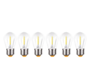 Pack 6 Focos S14 LED Cálida
