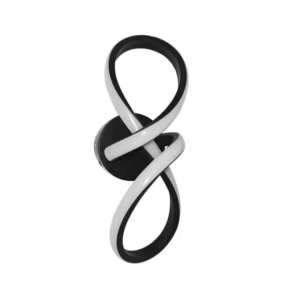 Lámpara de pared arbotante tipo infinito 24 watts 3 tonos