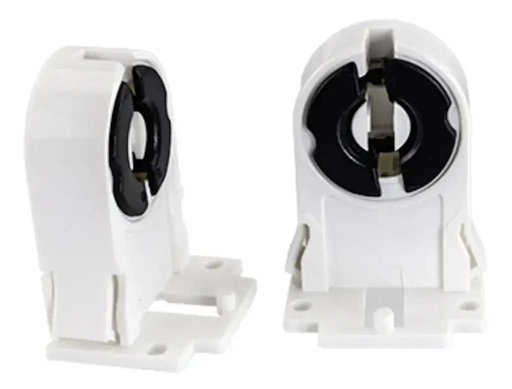 Portalámparas p/tubo LED y fluorescente, base G5