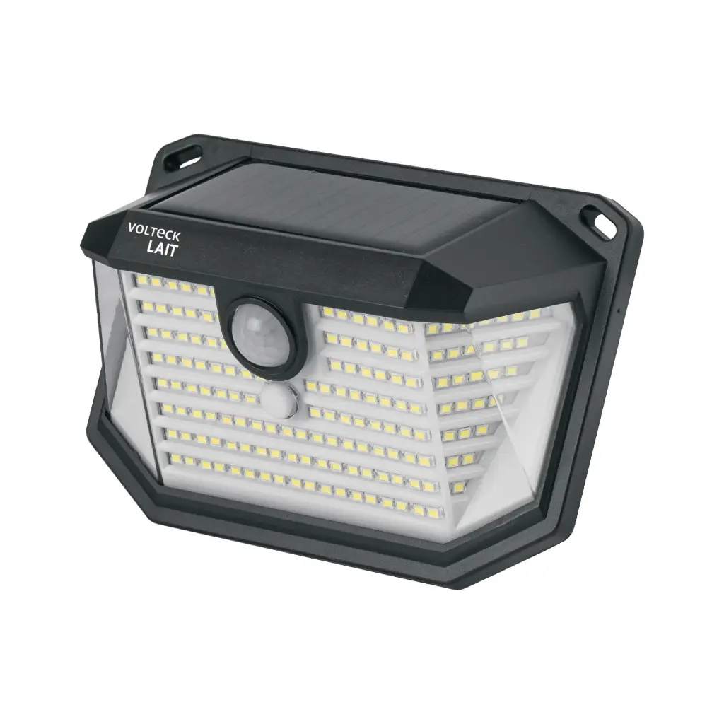 Luminario Solar LED 3 W, sensor de mov.