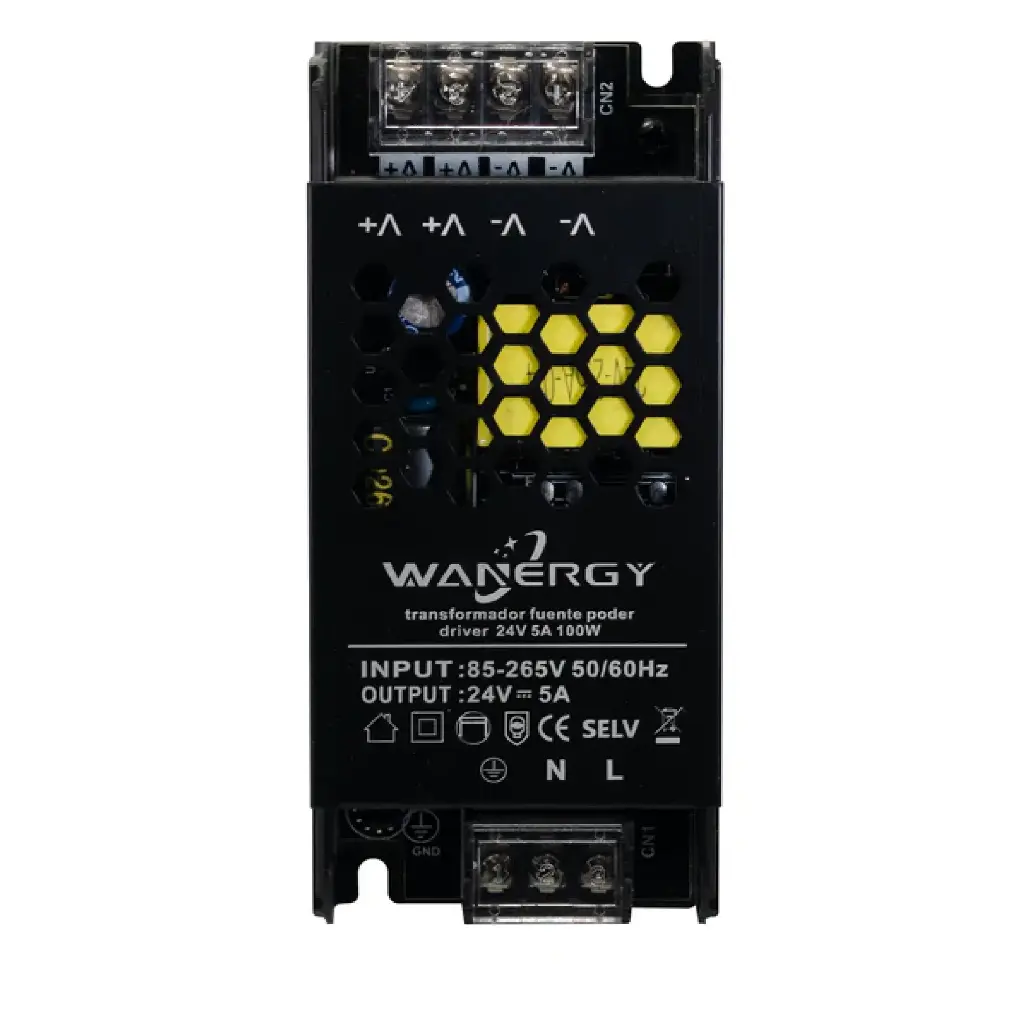 Fuente de poder 24 Volts 5 ampers, Wanergy
