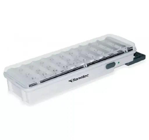 Lámpara de emergencia recargable 30 leds 2.8 watts