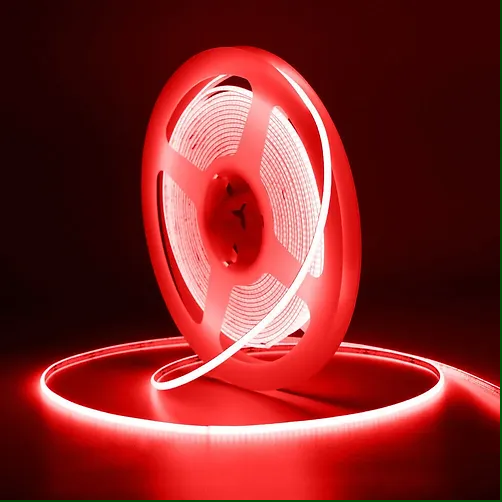 Tira led COB rojo 5 mts. 24 volts