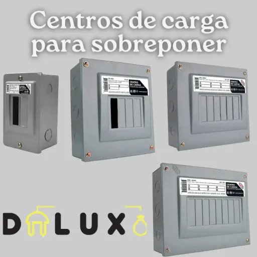 Centro de carga sobreponer