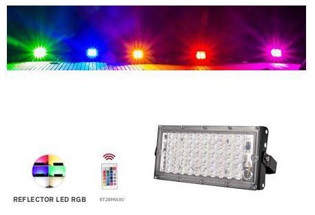 Reflector RGB 30 Watts Compacto