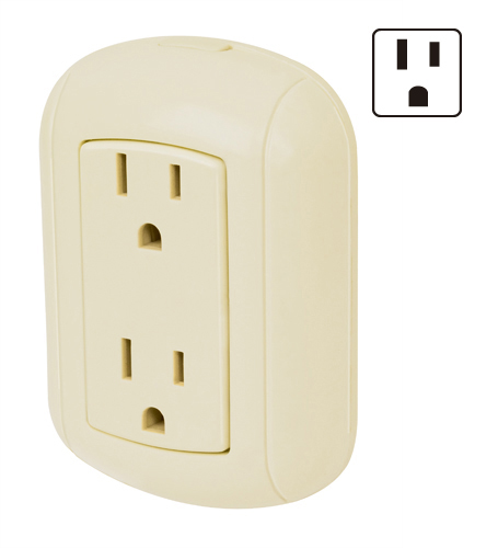 [TRUPLA23503] CONTACTO DE SOBREPONER DUPEX ATERRIZADO COSO-DA-2