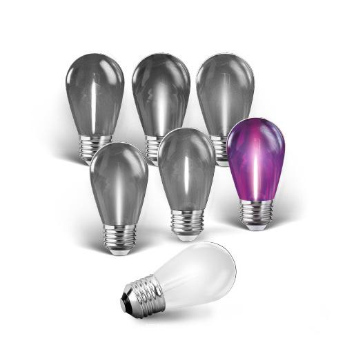 Foco Led Color S14 1W, Lila