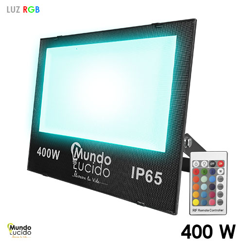 Reflector RGB 400 Watts Mundo Lucido