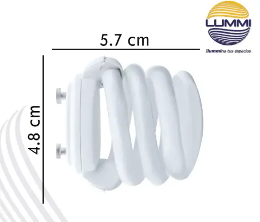 Foco espiral mini 13W G21 T2