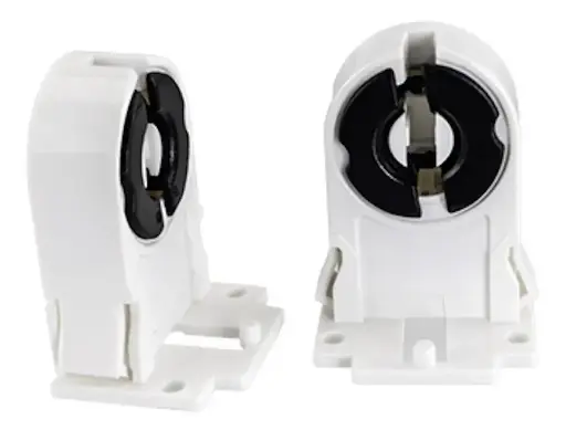 Portalámparas p/tubo LED y fluorescente, base G5