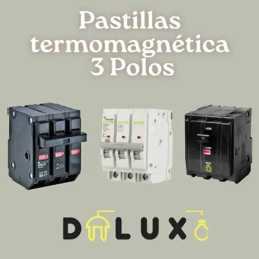 Pastilla termomagnética 3 polos