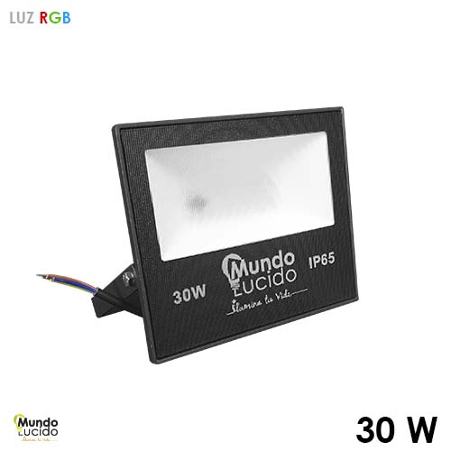 Reflector RGB 30 Watts Mundo Lucido