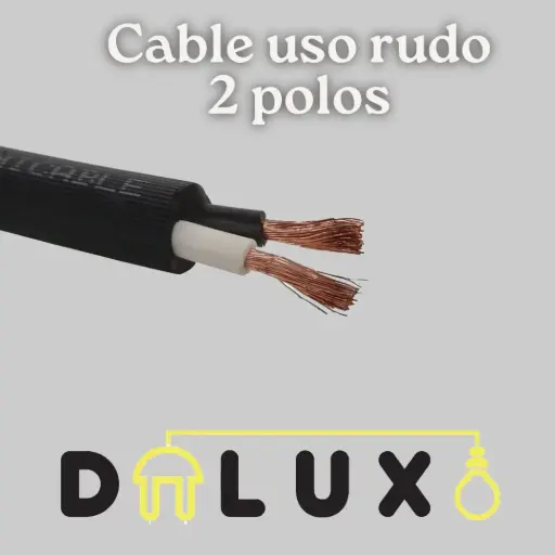 Cable de uso rudo 2 polos