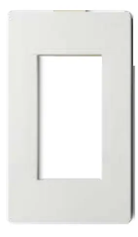 Placa Blanca 3 Modulos Veto Premium
