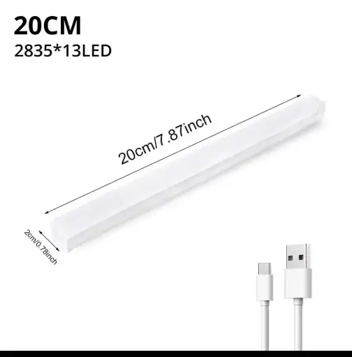 Lámpara recargable con sensor de moviento 20 cm 