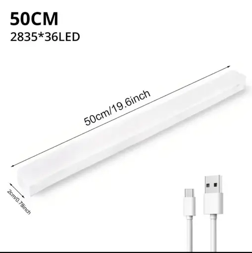 Lámpara recargable con sensor de movimiento 50 cm