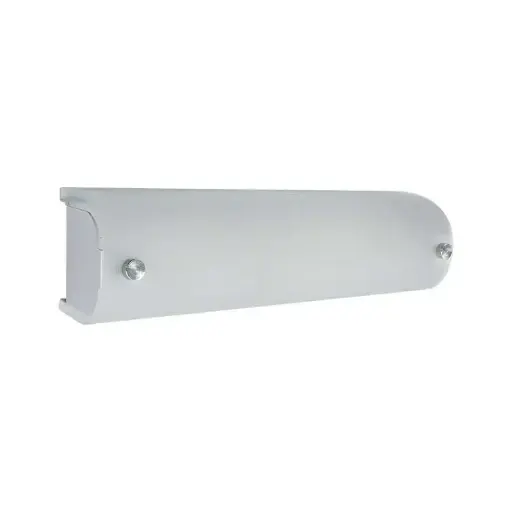 Luminaria de pared arbotante para baño vidrio mate 