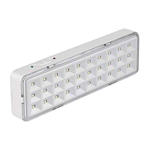 Lámpara LED de emergencia recargable.